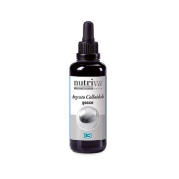 Argento Colloidale Gocce 50ml | Integratore | NUTRIVA 