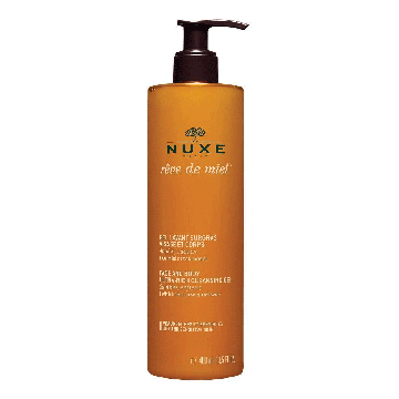 Reve de Miel - Gel Detergente Viso Corpo | Idratante lenitivo 400ml | NUXE