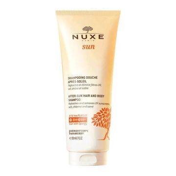 Sun - Doposole Shampoo Doccia  | Deterge illumina 200ml | NUXE
