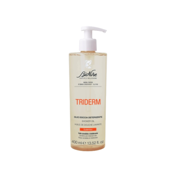 Olio Doccia Detergente Eudermico 400ml | Detergente doccia pelli intolleranti| TRIDERM Bionike