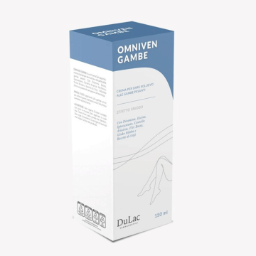 Omniven - Crema Gambe | Effetto freddo 150ml | DULAC