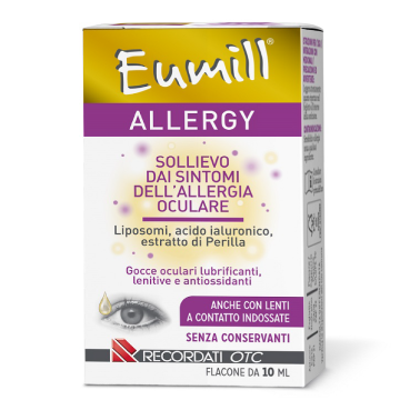Allergy 10ml - Collirio|Acido Ialurinico e Estratto di Perilla | EUMILL