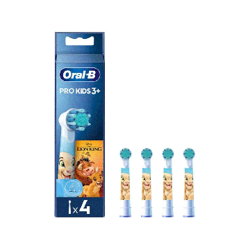 Pro Kids 3+ Years Re Leone | 4 Testine refill | ORAL B 