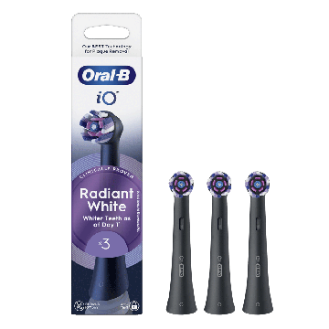 IO Radiant White | 3 Testine refill | ORAL B
