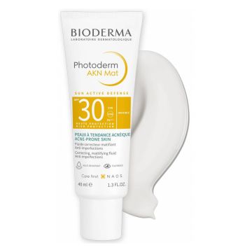 Photoderm -  Akn Mat Spf 30+ 40ml | Fluido solare opacizzante | BIODERMA
