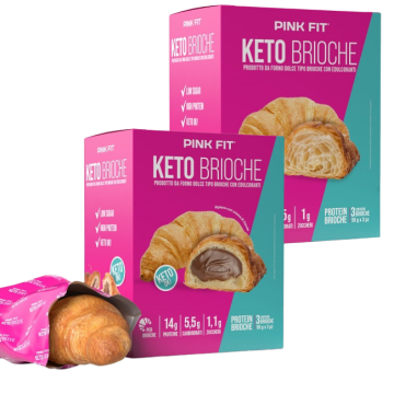 Keto - Brioche 3x65g | Prodotto da forno - Vari gusti | PINK FIT