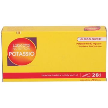 Potassio 0,040mg/2ml | Soluzione orale 28 fiale | LABCATAL