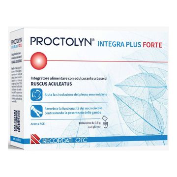 Proctolyn Integra Plus Forte 14 bustine | Microcircolo | PROCTOLYN