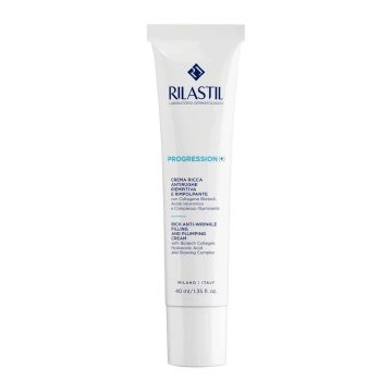 Progression - Crema Ricca Antirughe | Riempitiva rimpolpante 40ml | RILASTIL