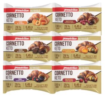 Keto - Cornetto 50gr | Vari Gusti | PRONUTRITION
