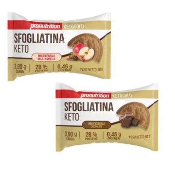 Keto - Sfogliatina 50gr | Vari Gusti | PRONUTRITION