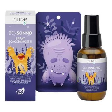 Spray Bensonno 70ml | Scaccia mostri bimbi | PURAE