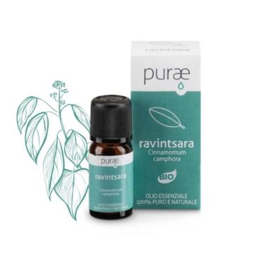 Ravintsara bio 5ml | Olio essenziale puro| PURAE