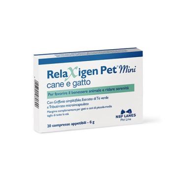 Relaxigen Pet Mini 20cpr | Benessere cane e gatto | NBF LANES