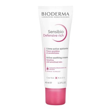 Sensibio  Defensive Rich -Créme 40ml | Crema attiva lenitiva | BIODERMA 