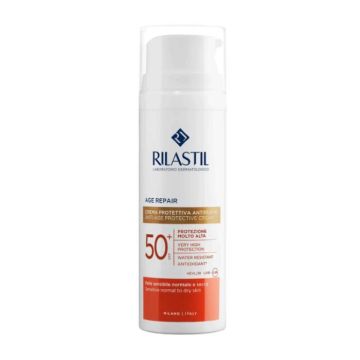 Fotoprotezione - Age Repair Crema Spf50+ | Protezione antirughe 50ml | RILASTIL 