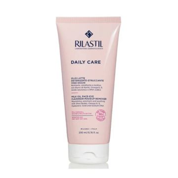 Daily Care - Olio Latte Detergente| Struccante Viso-Occhi 200ml | RILASTIL