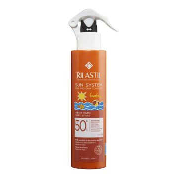 Sun System Baby - Spray Vapo Solare Spf50+ | Emulsione leggera 200ml | RILASTIL 
