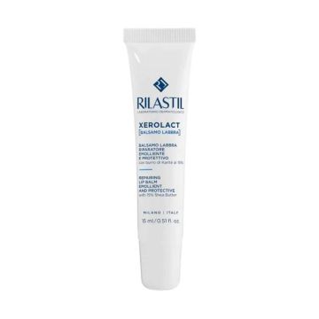 Xerolact - Balsamo Labbra Emoliente | Reparing Lip Balm 15ml | RILASTIL