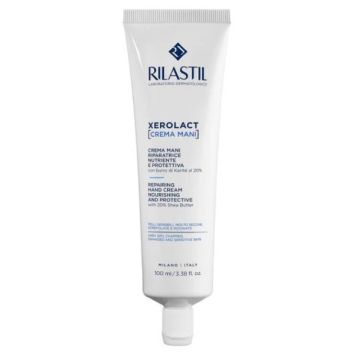 Xerolact - Crema Mani 100ml | Riparatrice, nutriente e protettiva | RILASTIL