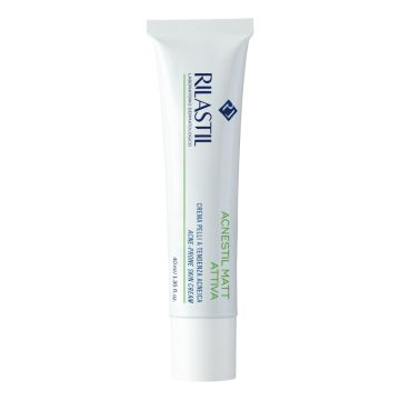 Acnestil Matt - Crema Sebo-Normalizzante | Idratante lenitiva 40ml | RILASTIL