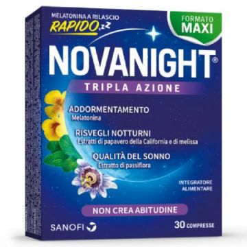 Novanight 30cpr | Tripla azione | SANOFI