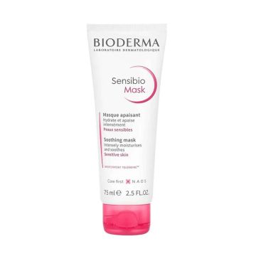 Sensibio -Mask 75ml | Maschera idratante e lenitiva | BIODERMA