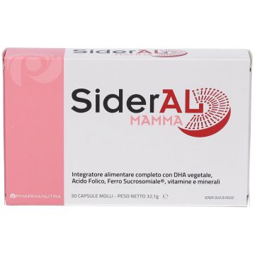Sideral Mamma 30cps Molli | Con DHA e ferro sucrosomiale | SIDERAL