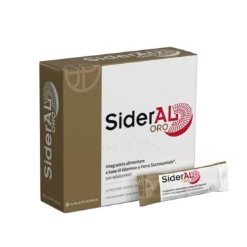 Sideral Oro 14mg 20bustine | Ferro e vitamine C e B | SIDERAL