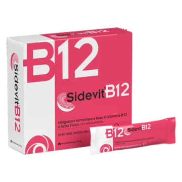 Sidevit B12 20stick | Integratore B12 e acido folico | PHARMANUTRA