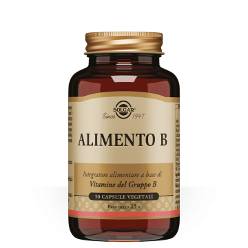 Alimento B - 50 capsule vegetali | Vitamine del gruppo B | SOLGAR