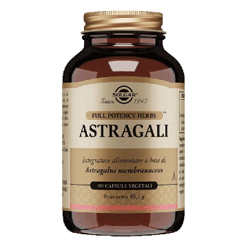 ASTRAGALI 100 cps | Integratore difese organismo | SOLGAR
