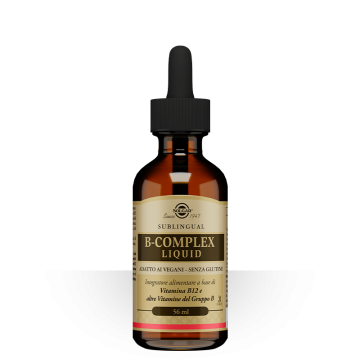 B Complex Liquid 50 ml | Integratore liquido vitamine gruppo B | SOLGAR