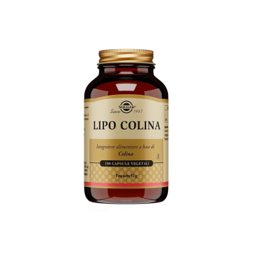 Lipo Colina 100cps Vegetali | Integratore alimentare | SOLGAR