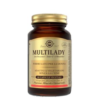 Multilady 60 Capsule | Multivitaminico per la donna | SOLGAR