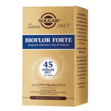 Bioflor forte 30cps | 14 ceppi probiotici | SOLGAR