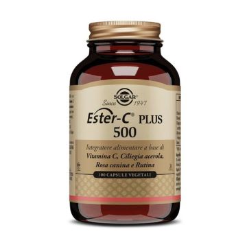 Ester C Plus 500 - 100 cps | Integratore a base di Vitamina C | SOLGAR