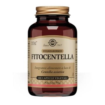 Fitocentella 100 cps vegetali | Integratore Gambe pesanti e Cellulite | SOLGAR