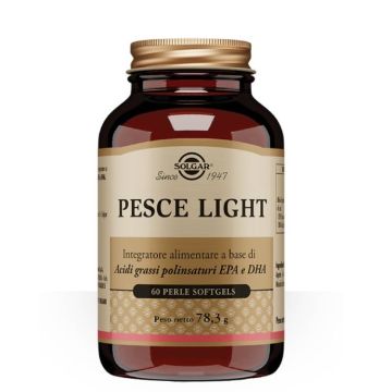 Pesce Light 60 perle | Acidi grassi EPA e DHA | SOLGAR