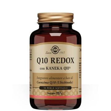Q10 Redox 50 Perle | Ubichinolo per il cuore | SOLGAR