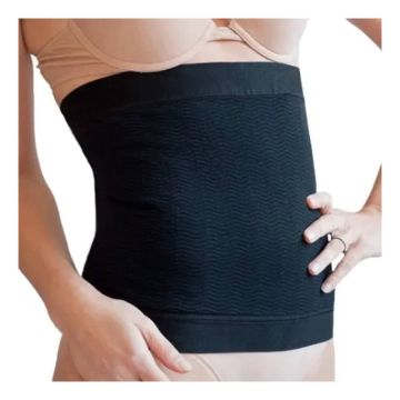 Silver Wave - Cintura Addominale | Micromassaggiante - Nero varie tg | SOLIDEA 