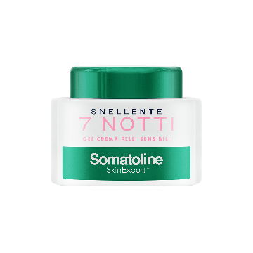 7 Notti - Snellente Gel-Crema | Pelli sensibili 400ml | SOMATOLINE