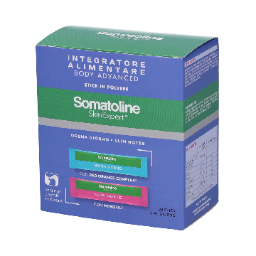 Body Advanced 28 stick | Integratore drenante giorno/notte | SOMATOLINE