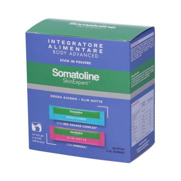 Body Advanced 28 stick | Integratore drenante giorno/notte | SOMATOLINE