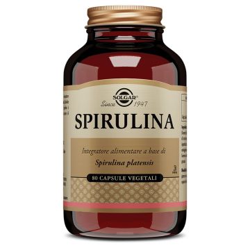 Spirulina 80cps | Integratore spirulina | SOLGAR