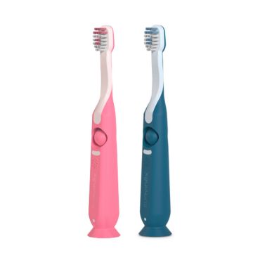 Spazzolino Denti Kids 2-6anni | Rosa e azzurro | SUAVINEX