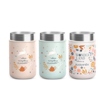 Wonder - Thermos Pappa 400ml | +0 mesi - Vari colori | SUAVINEX
