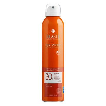 Sun System - Spray Transparente Spf30 | Protezione alta ultraleggera | RILASTIL