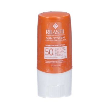 Sun System - Trasparent Stick Spf50 + | Protezione solare 8,5ml | RILASTIL