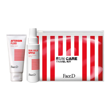 Kit Travel - Sun Care | Trousse con crema e doposole | FACE D